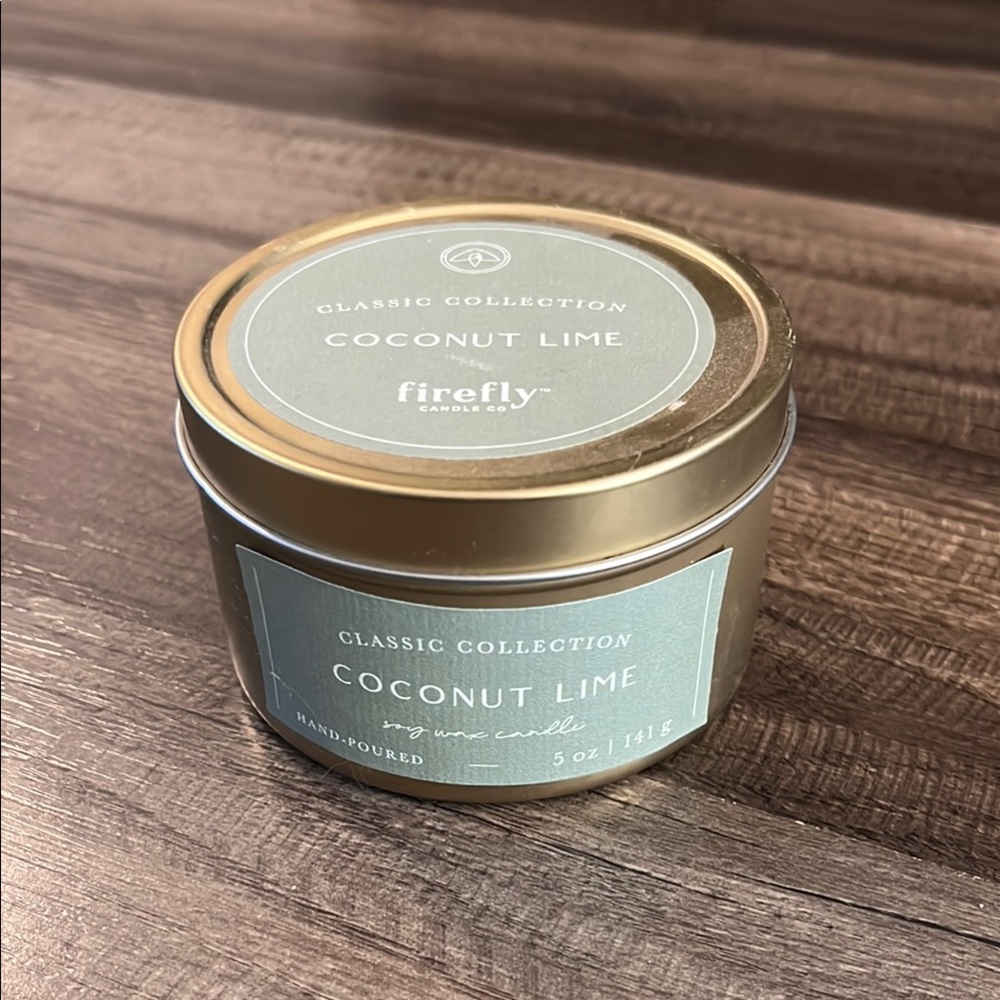 FIREFLY CANDLE CO Coconut Lime Candle